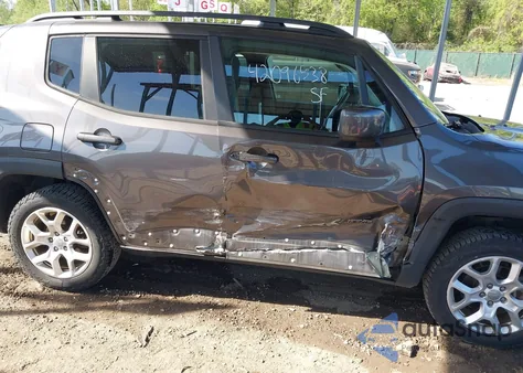 2017 Jeep Renegade Latitude 4X4 from USA, damaged, VIN ZACCJBBB8HPF61752